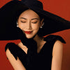 Black Light Luxury Runway Dress